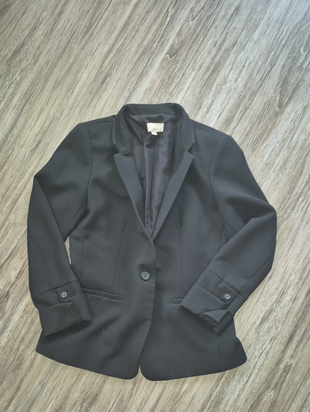 Black LOFT Blazer Size 8